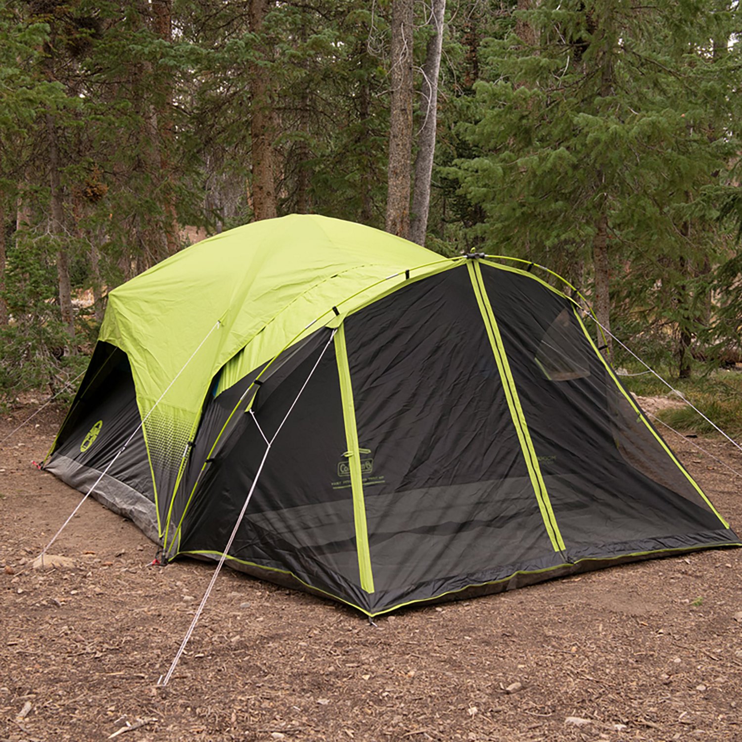 Coleman 6-Person Carlsbad Dark Room Dome Camping Tent with Screen Room - view number 3