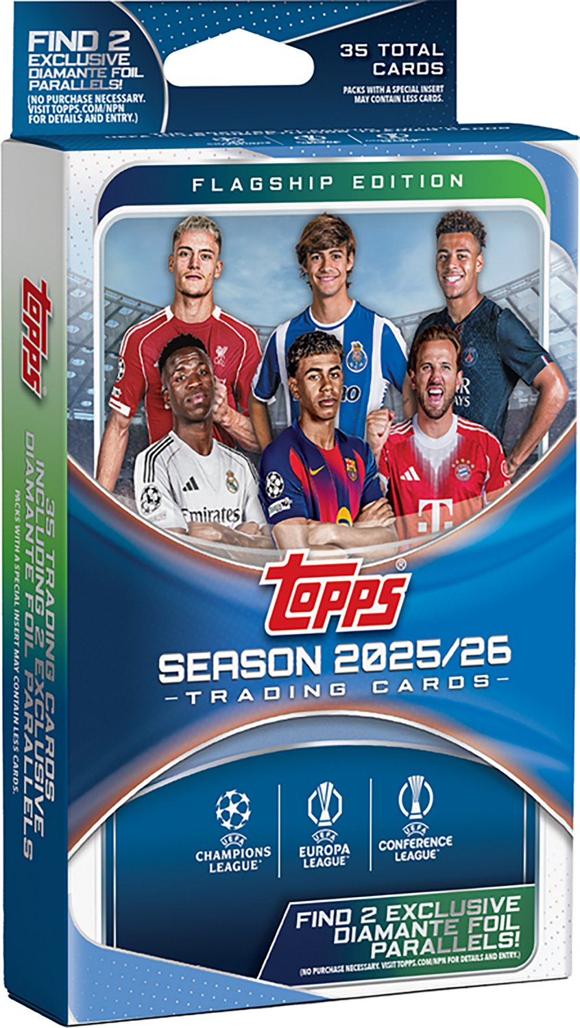 Topps 2026 UEFA Club Competitions Hanger Box