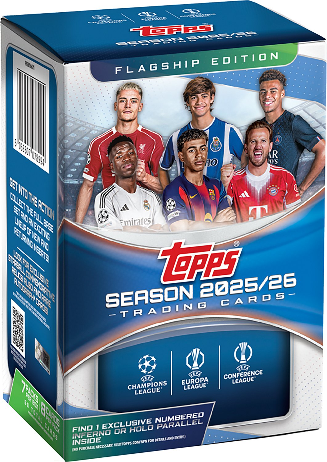 2025-2026 Topps UEFA Club Competitions Value Box