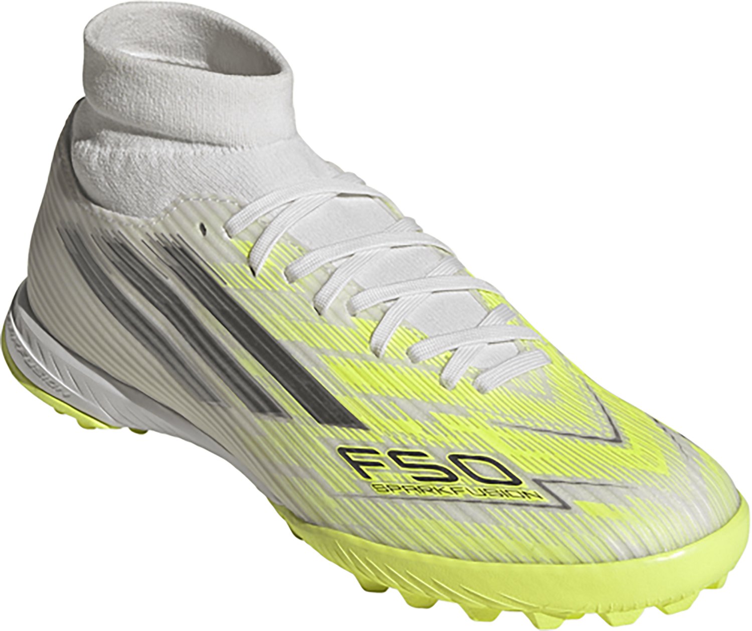 adidas Women's F50 Sparkfusion League Mid Cut Turf Soccer Cleats - view number 3