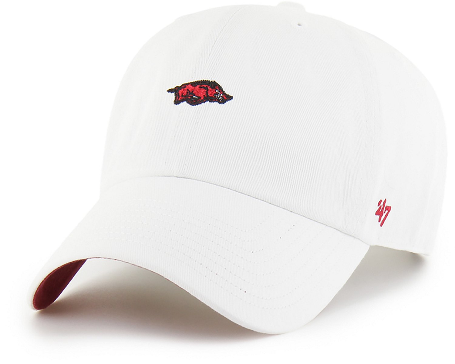 47 Adults' Arkansas Base Runner Ball Park Clean Up Cap