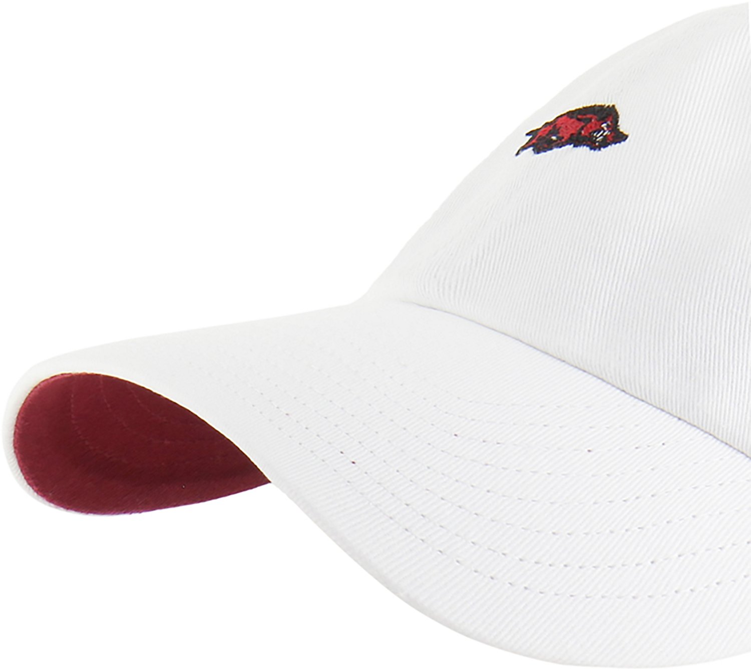 47 Adults' Arkansas Base Runner Ball Park Clean Up Cap - view number 3