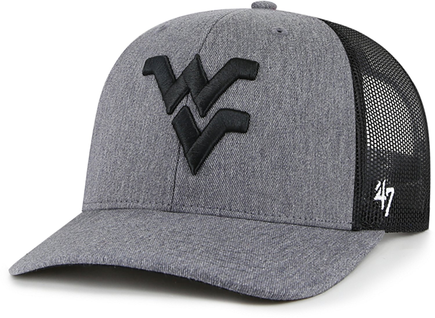 '47 Adults' West Virginia Mountaineers Carbon Trucker Cap