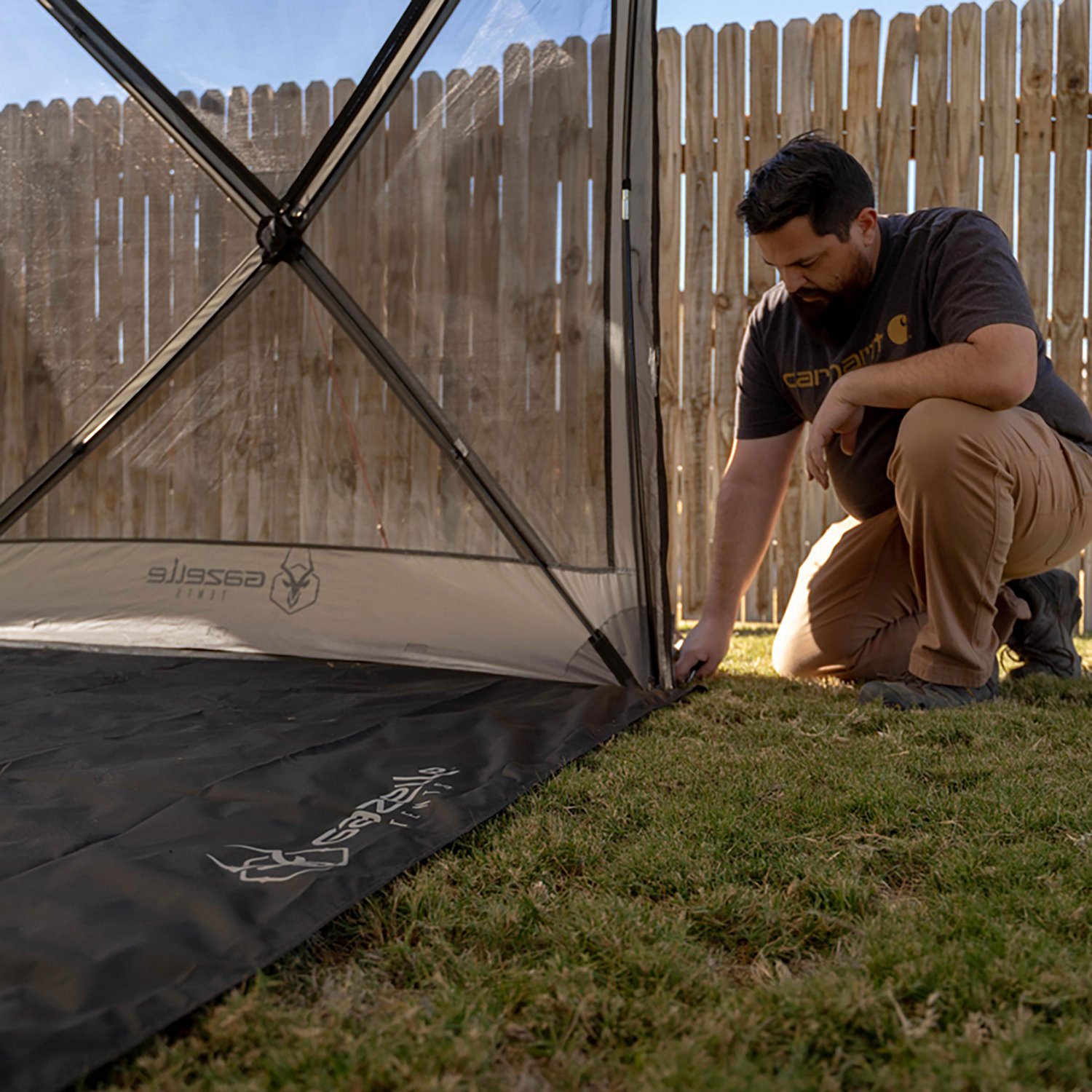 Gazelle Tandem Gazebo Footprint - view number 4