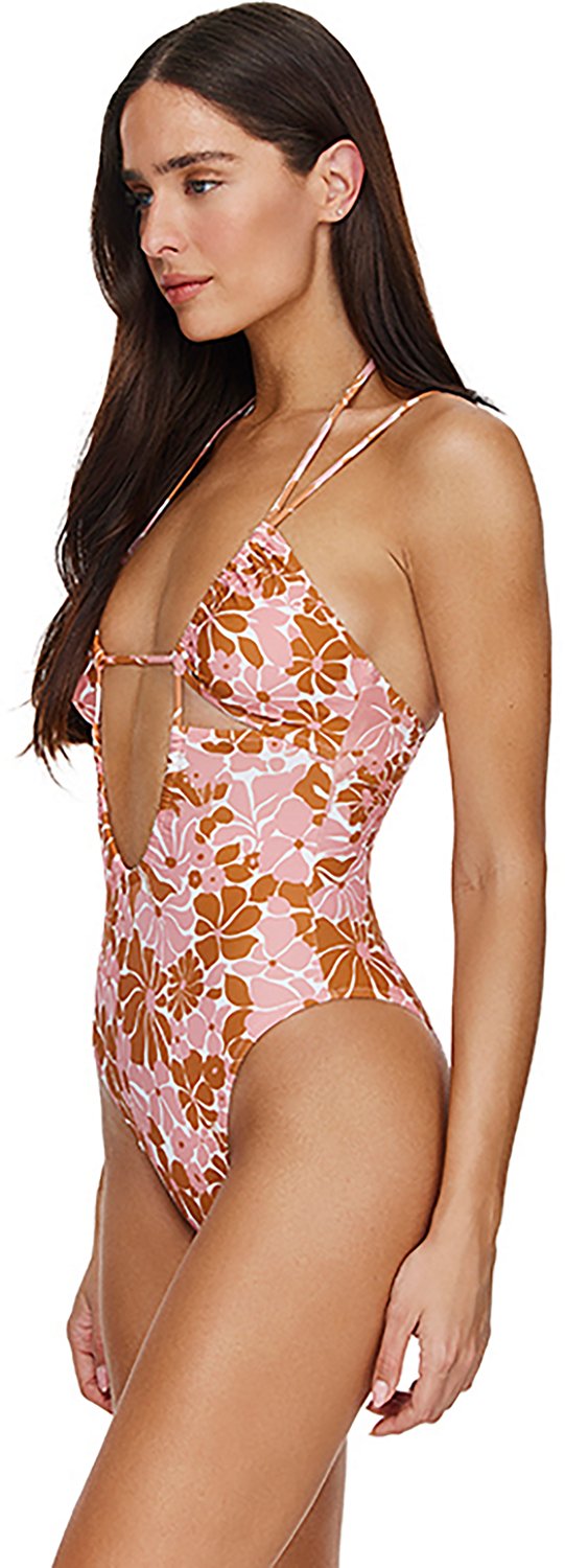 Gottex Women's Summer Memories Deep Plunge Cutout Halter One Piece Swimsuit - view number 3