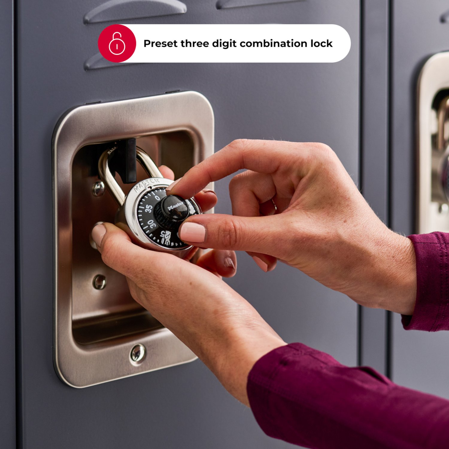 Master Lock Combination Padlock                                                                                                  - view number 2