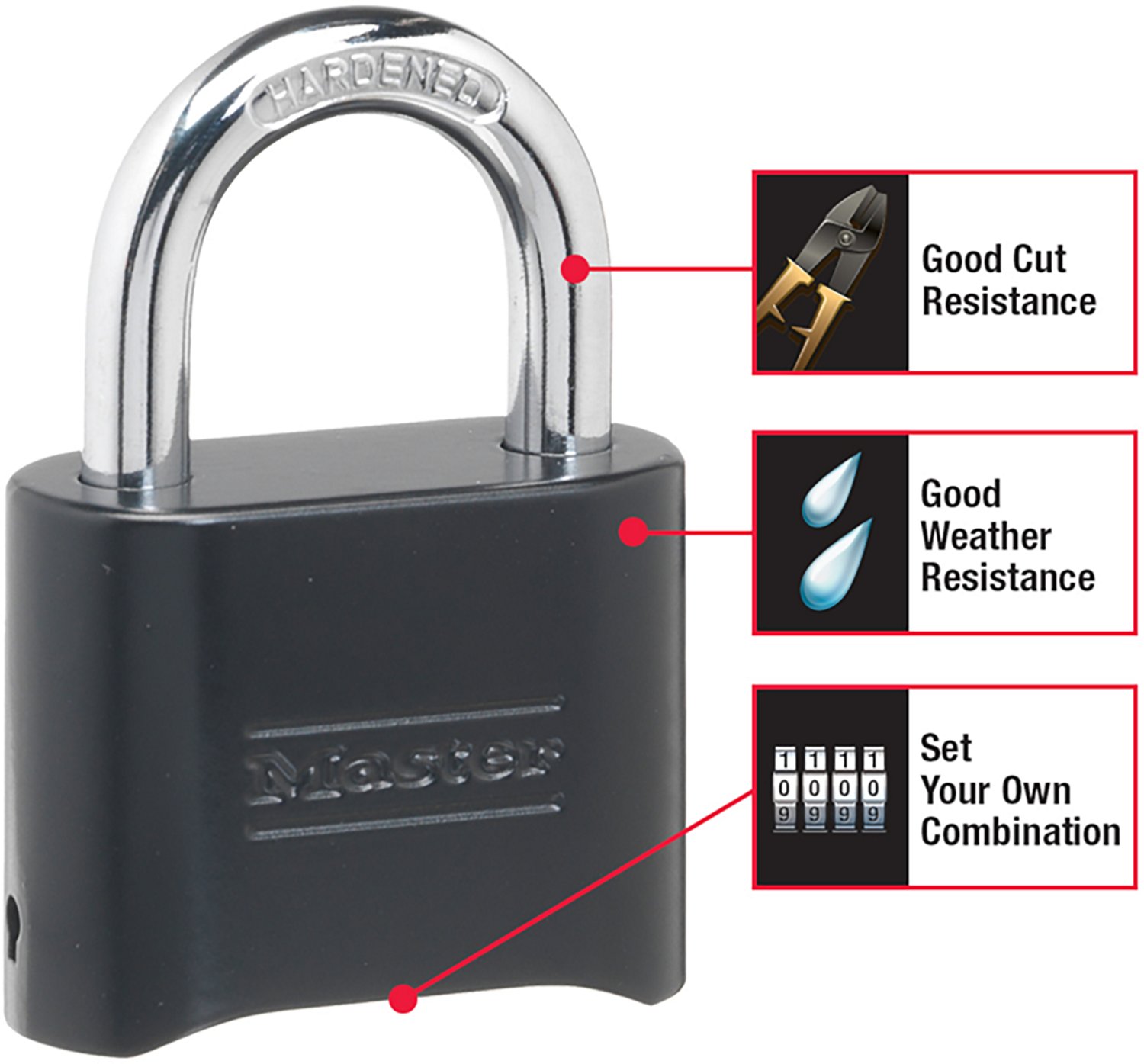 Master Lock Combination Padlock - view number 2