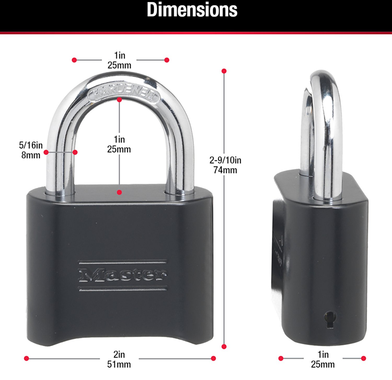 Master Lock Combination Padlock - view number 6