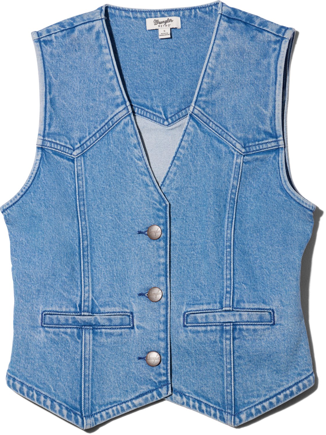 Wrangler Women's Denim Shirt Vest