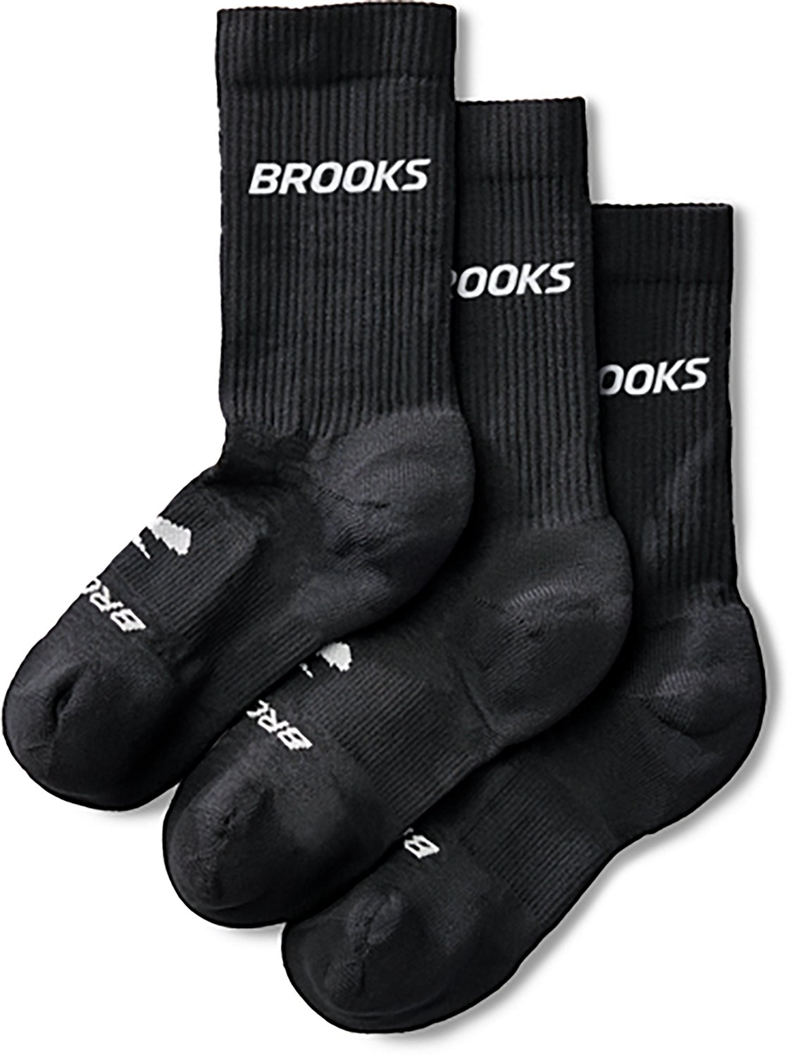 Brooks Run In 3 Pack Crew Socks - view number 3