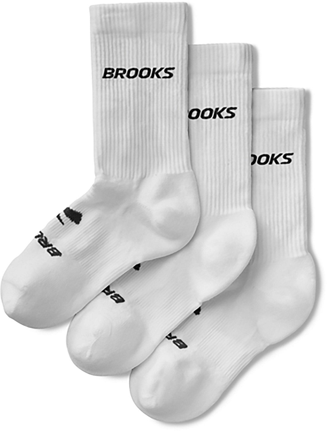 Brooks Run In 3 Pack Crew Socks - view number 3