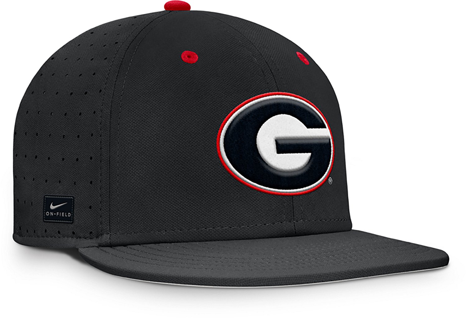 Nike Men's Georgia DF Structured Aero Bill Fitted Cap - view number 3