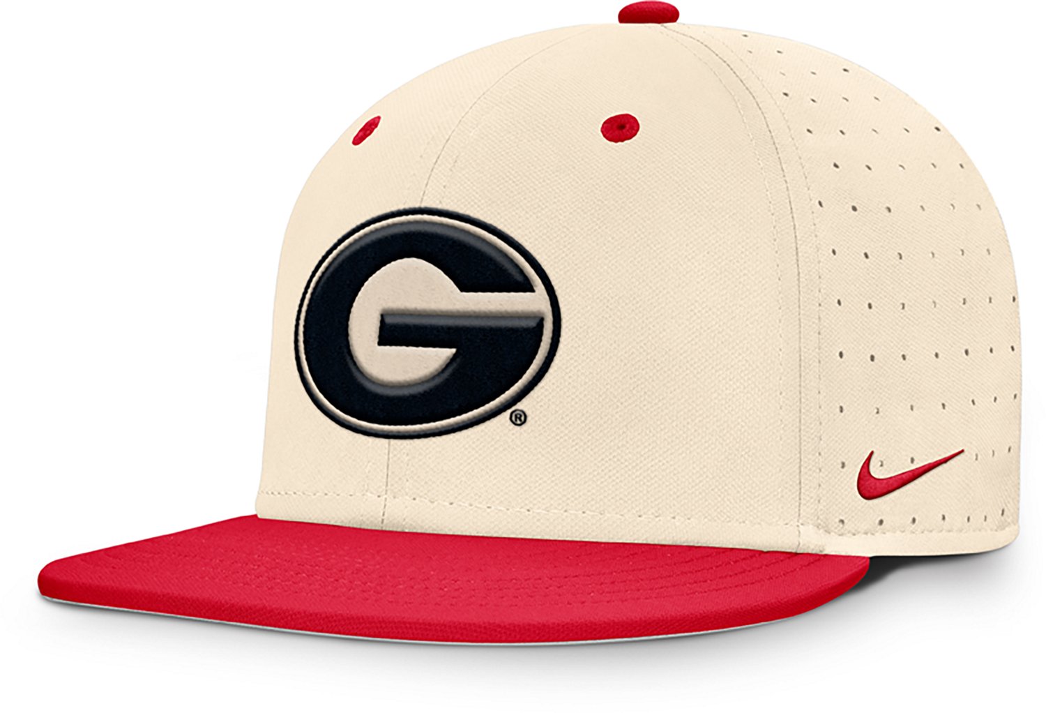 Nike Men's Georgia DF Structured Aero Bill Fitted Cap