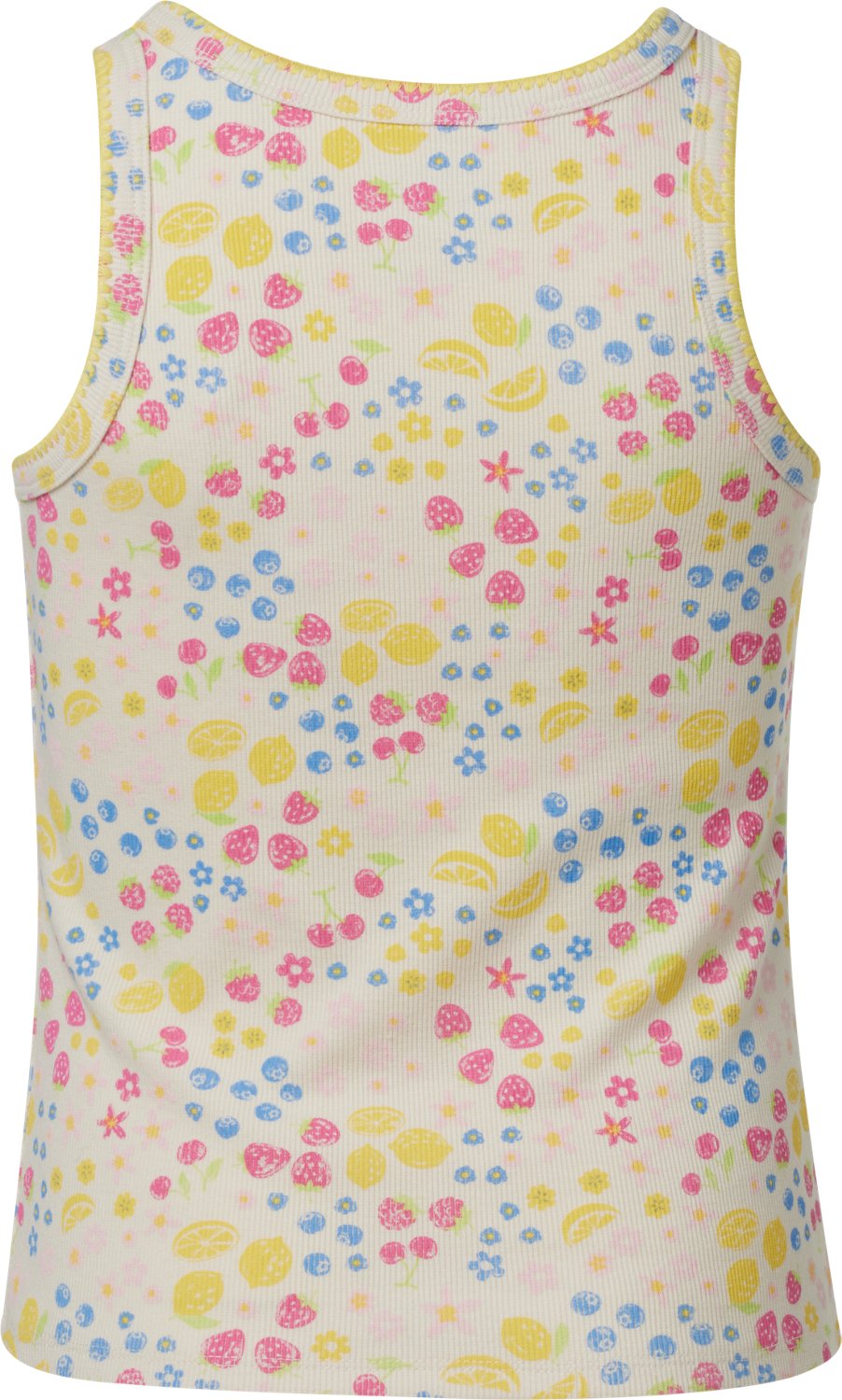 BCG Girls’ Blanket Stitch Printed Rib Tank - view number 2