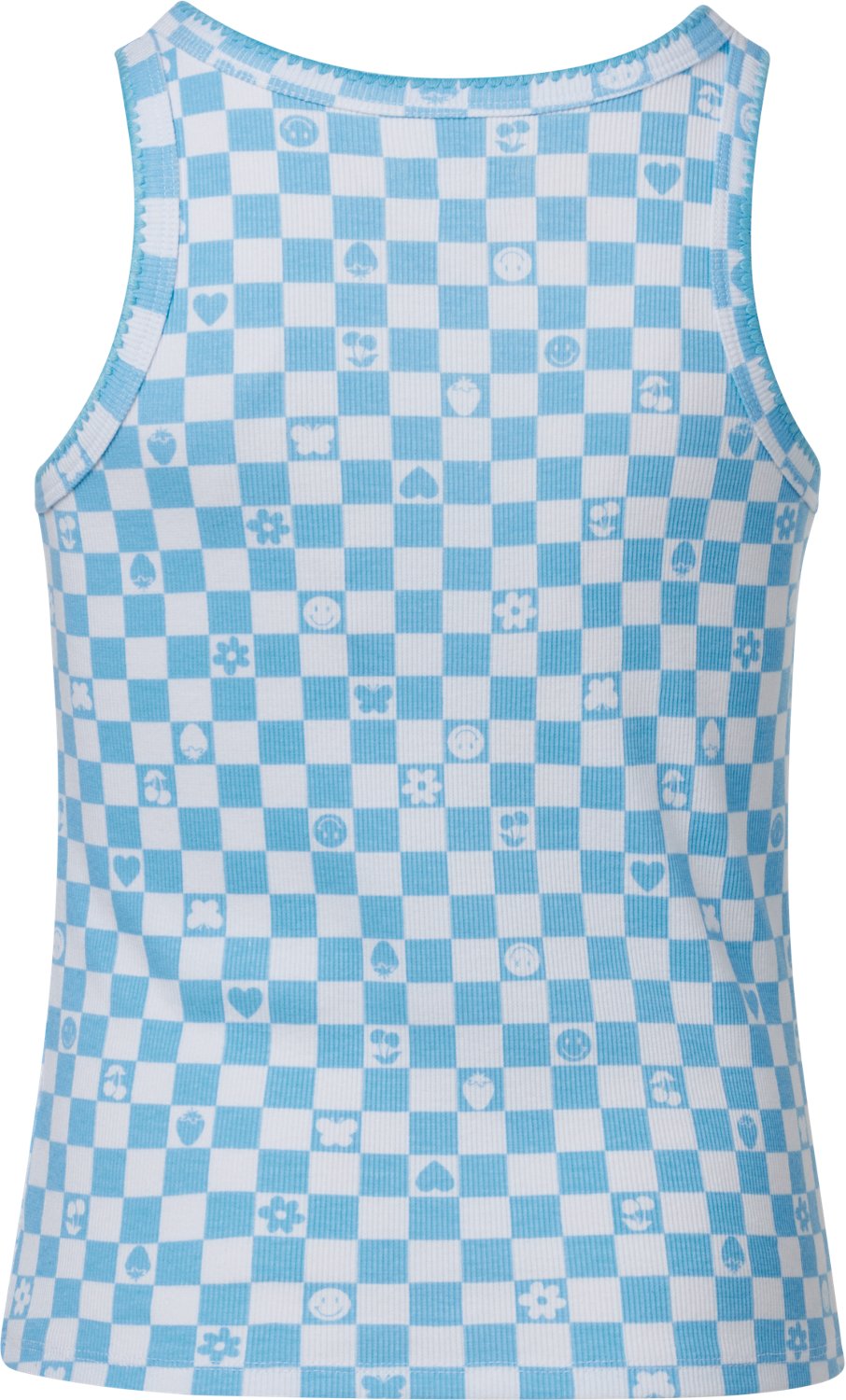 BCG Girls’ Blanket Stitch Printed Rib Tank - view number 2