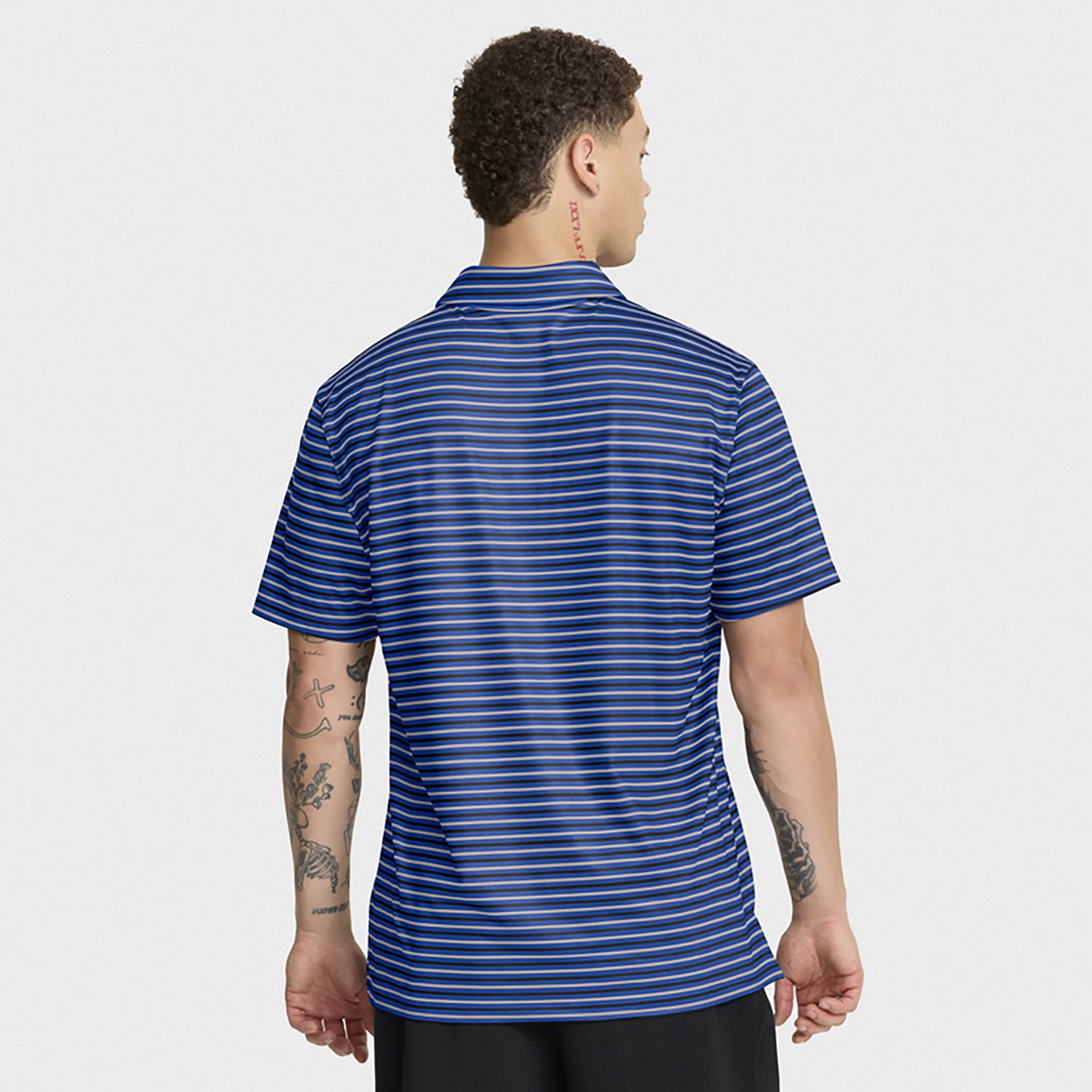Nike Men's University of Kentucky Dri-FIT Stripe Tour Polo Shirt - view number 2