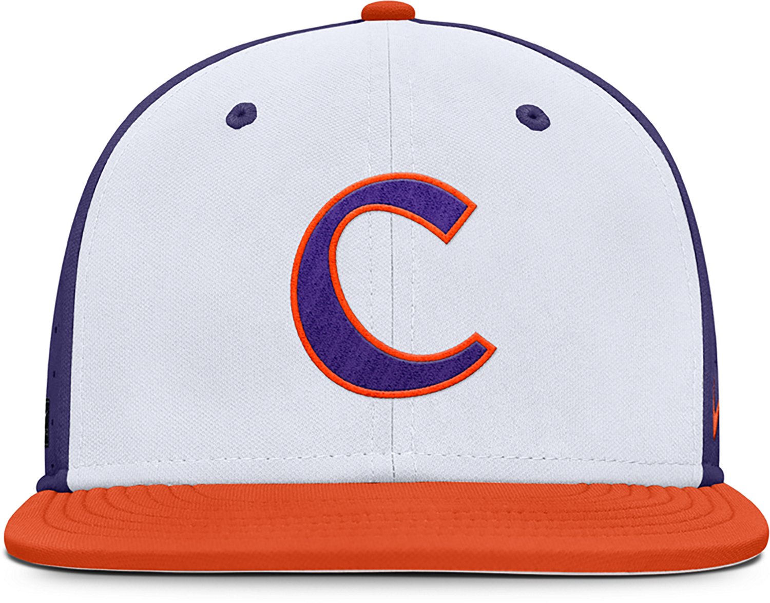 Nike Clemson University Primary Logo DF True Structured Aero Bill Cap - view number 2