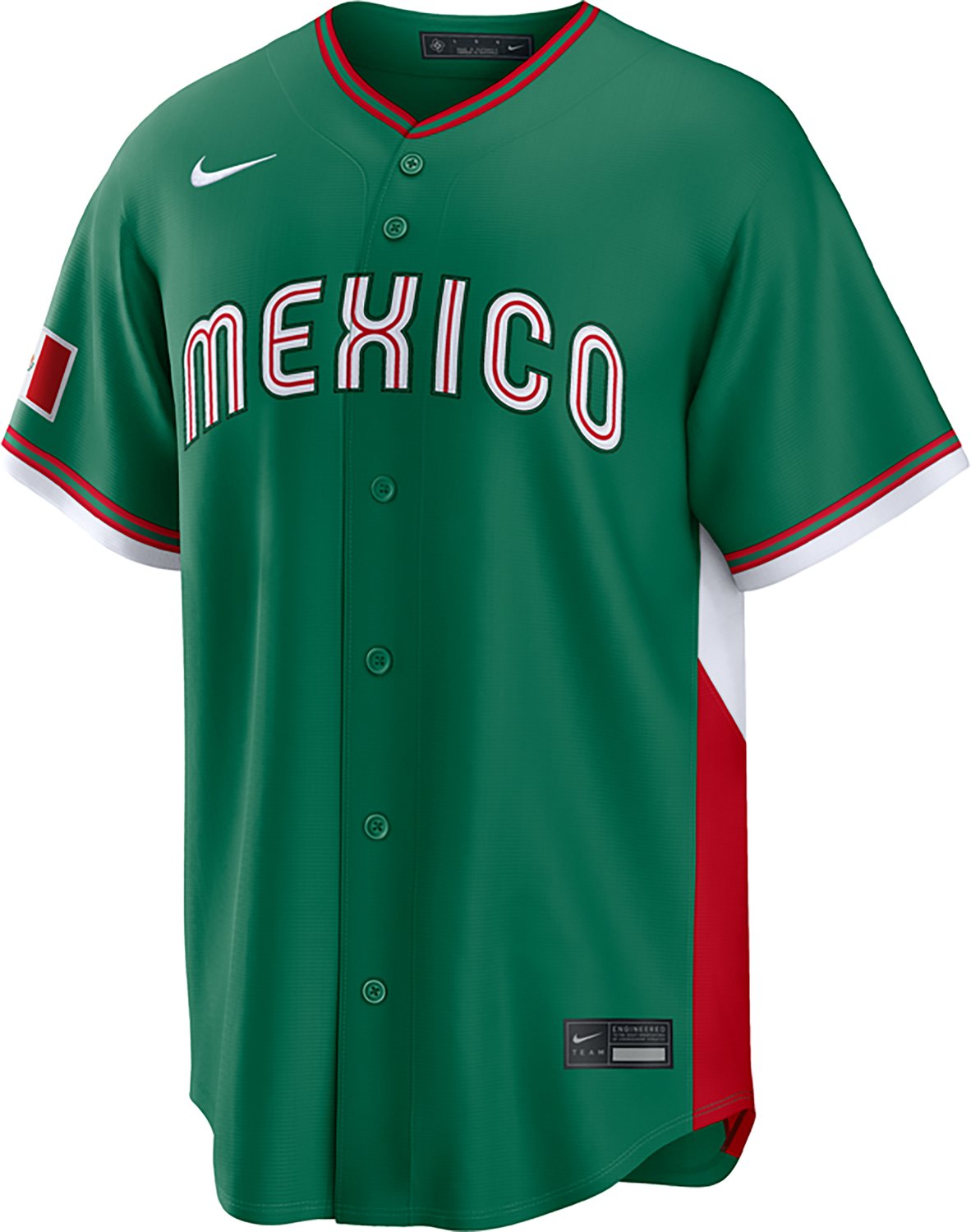 Nike Men's Mexico World Baseball Classic Road Jersey - view number 2