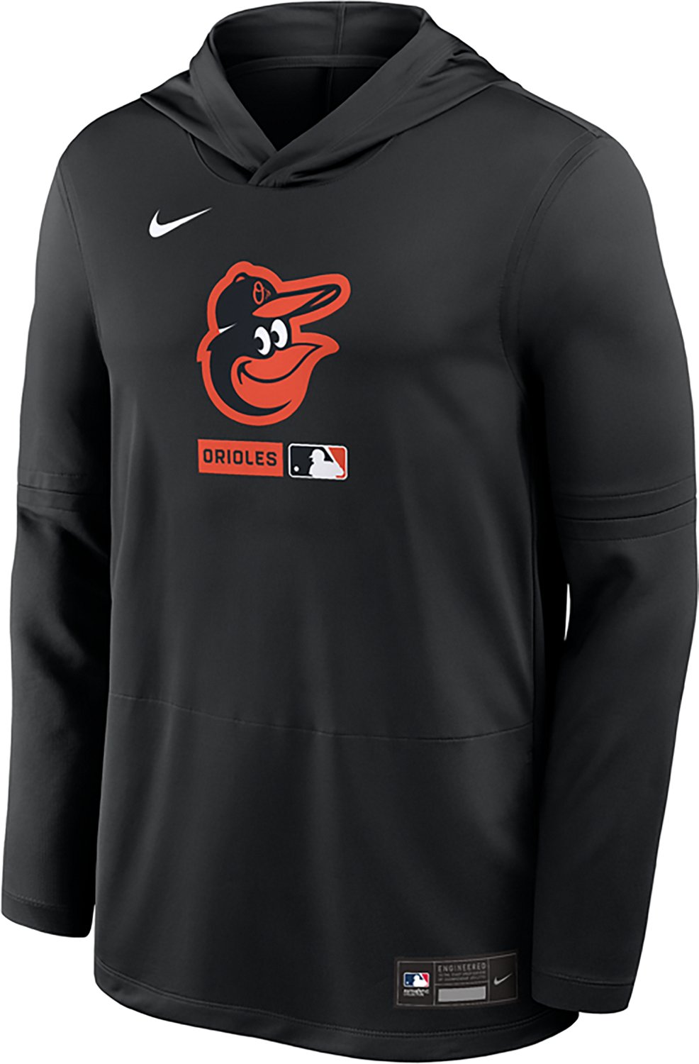 Nike Baltimore Orioles Authentic Collection Dri-FIT Long Sleeve Hooded T-Shirt - view number 2