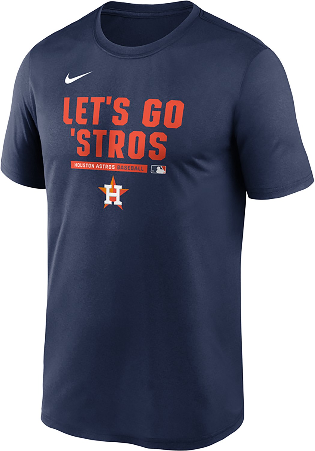 Nike Men's Houston Astros Team Phrase AC Legend Short Sleeve T-shirt - view number 2