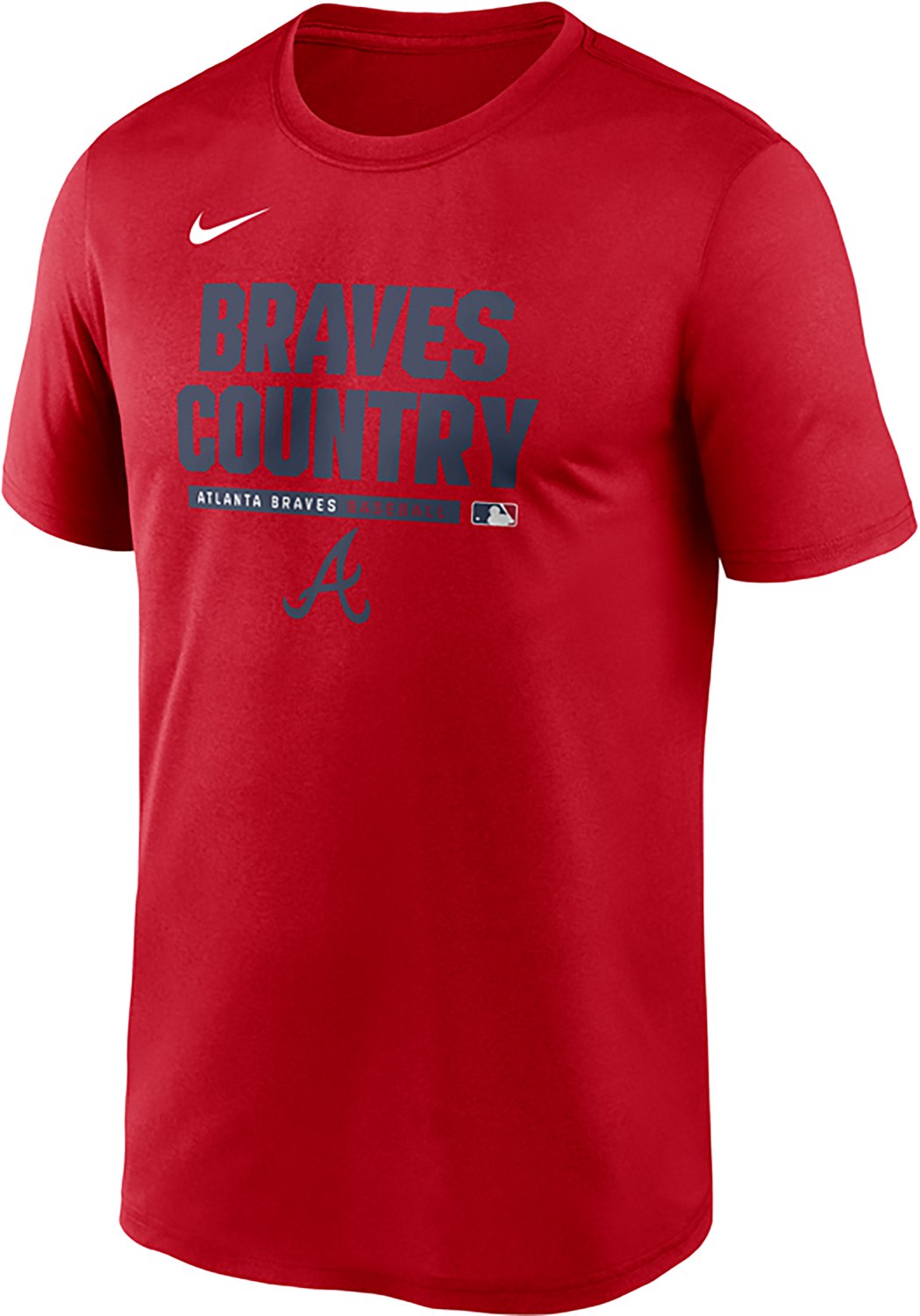 Nike Men's Atlanta Braves Team Phrase AC Legend Short Sleeve T-shirt - view number 2