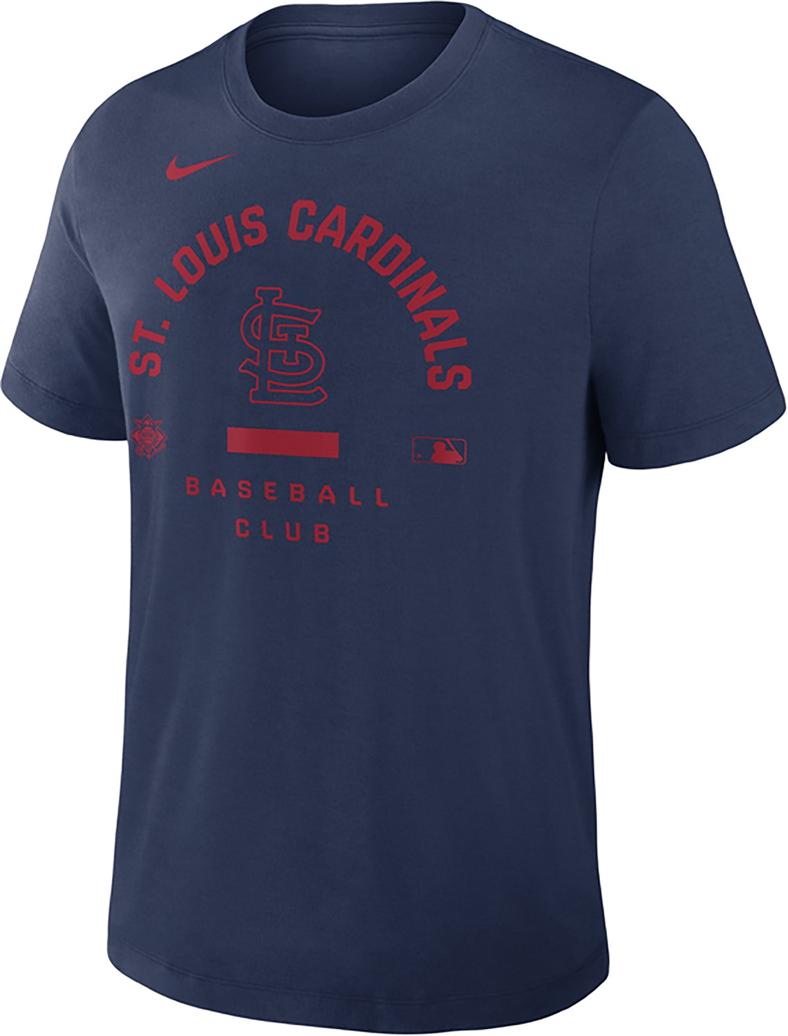 Nike St Louis Cardinals Authentic Collection Early Work Tri-Blend Dri-FIT T-Shirt - view number 2