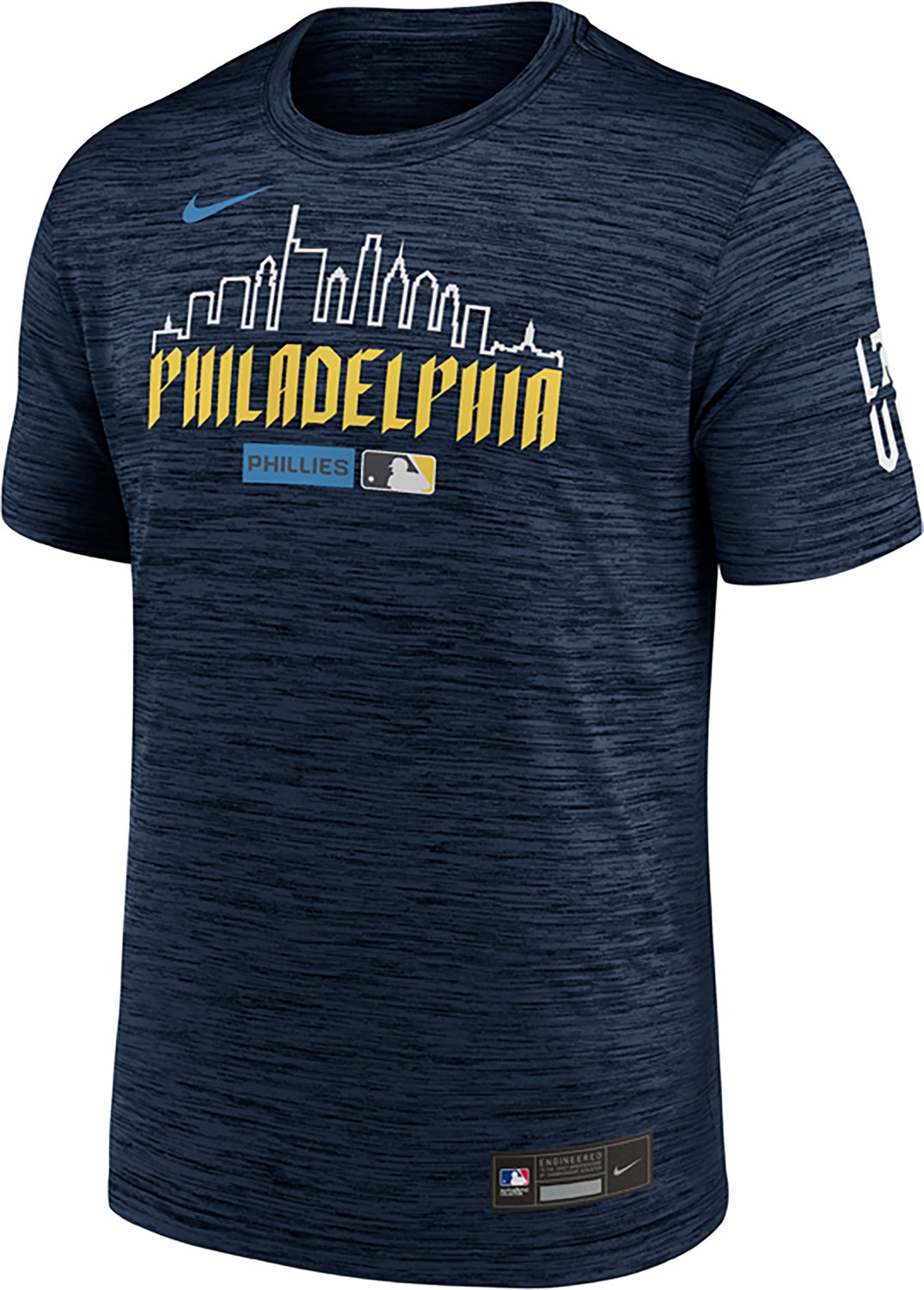 Nike Men's Phillies City Connect AC Velocity T-shirt - view number 2