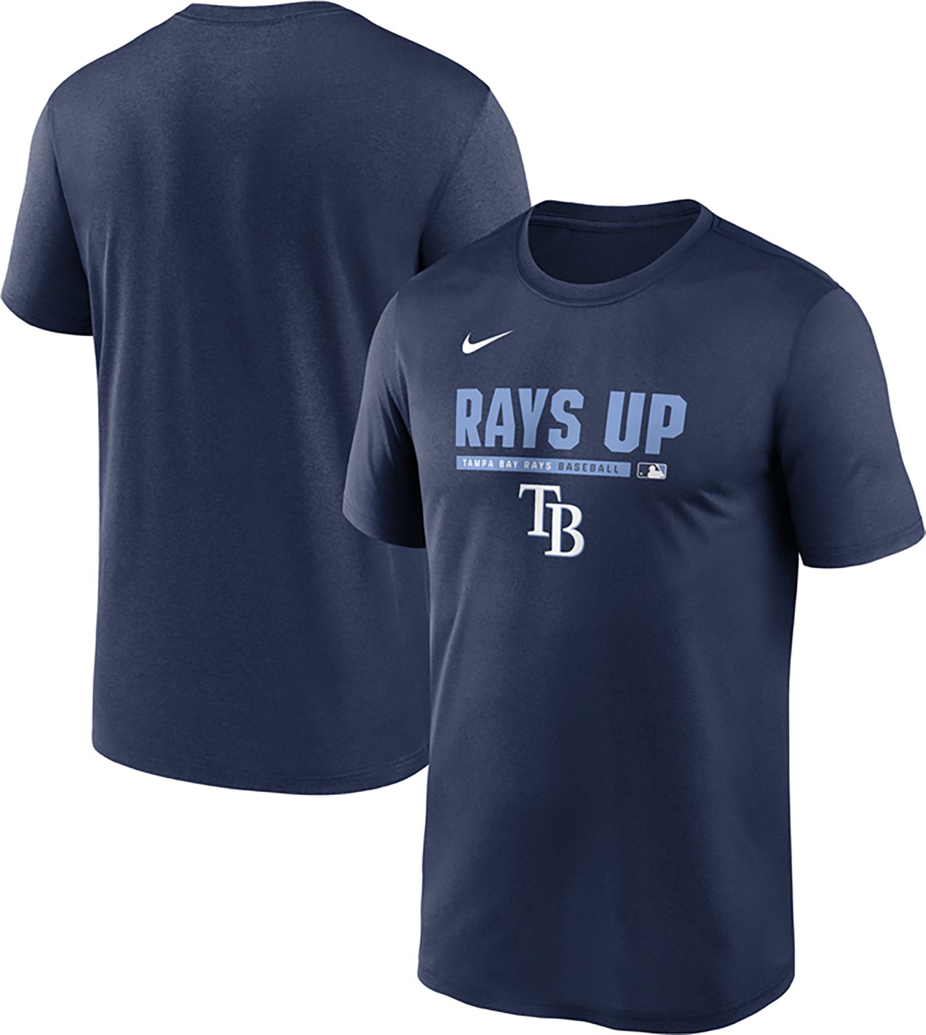 Nike Men's Tampa Bay Rays Team Phrase AC Legend Short Sleeve T-shirt