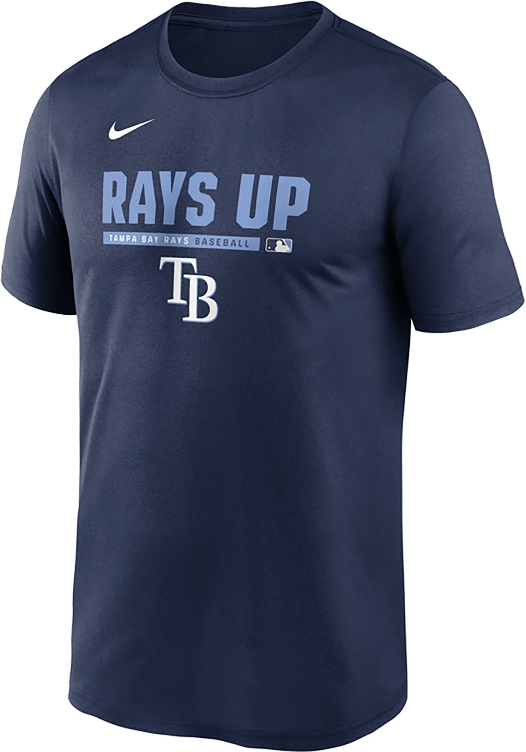 Nike Men's Tampa Bay Rays Team Phrase AC Legend Short Sleeve T-shirt - view number 2