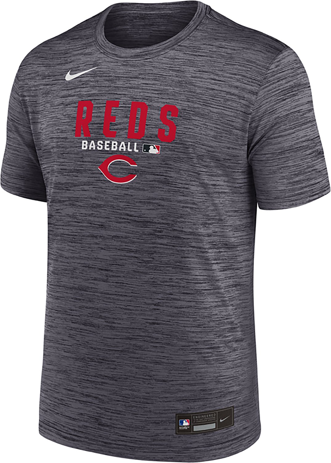 Nike Men's Cincinnati Reds AC Velocity T-shirt - view number 2