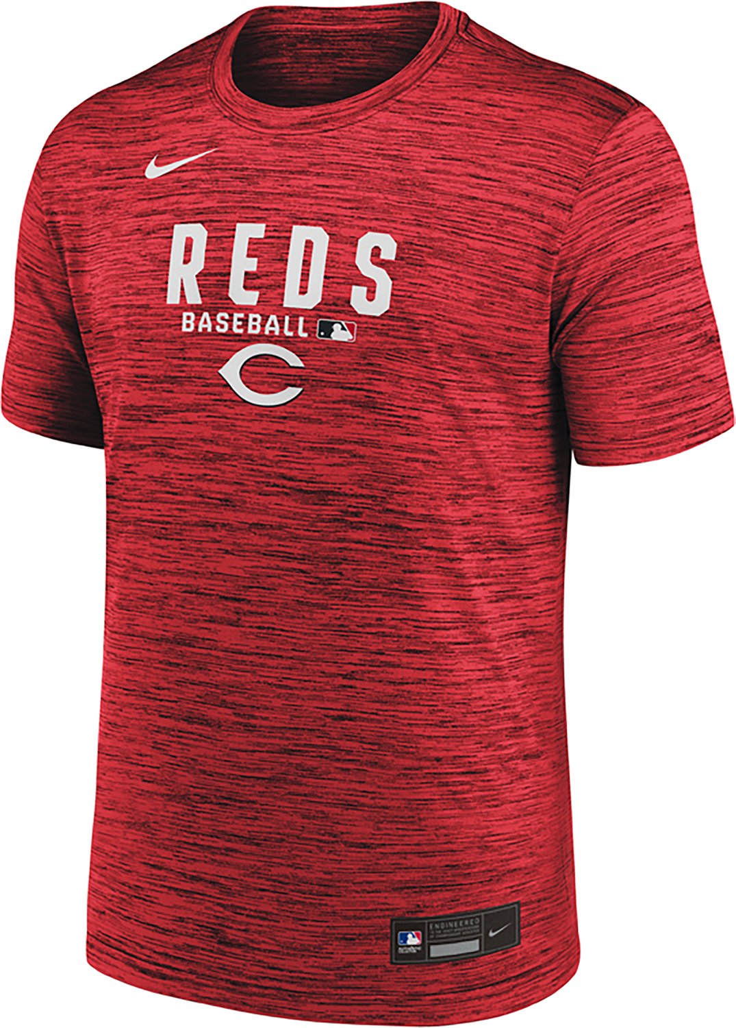 Nike Men's Cincinnati Reds AC Velocity T-shirt - view number 2