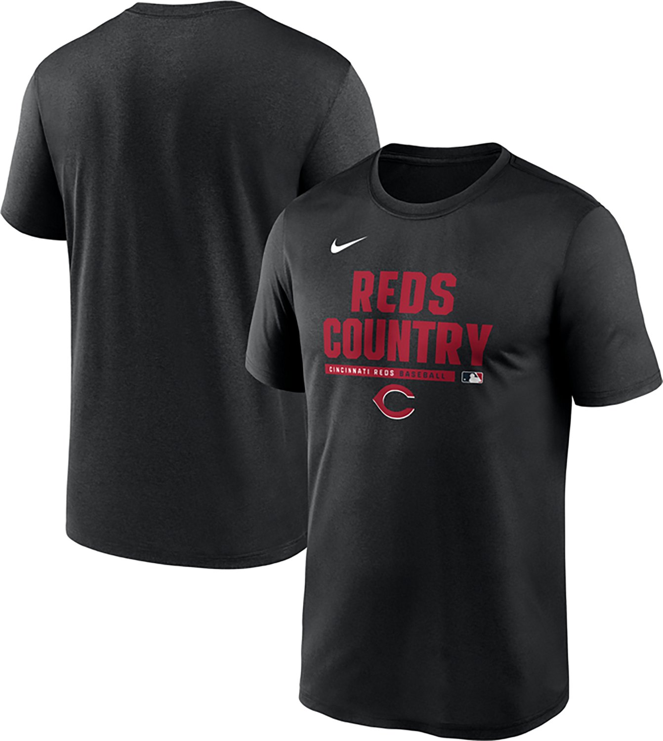 Nike Men's Cincinnati Reds Team Phrase AC Legend Short Sleeve T-shirt