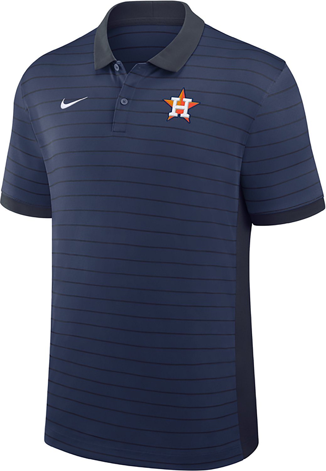 Nike Men's Houston Astros AC Victory Striped Polo Shirt - view number 2