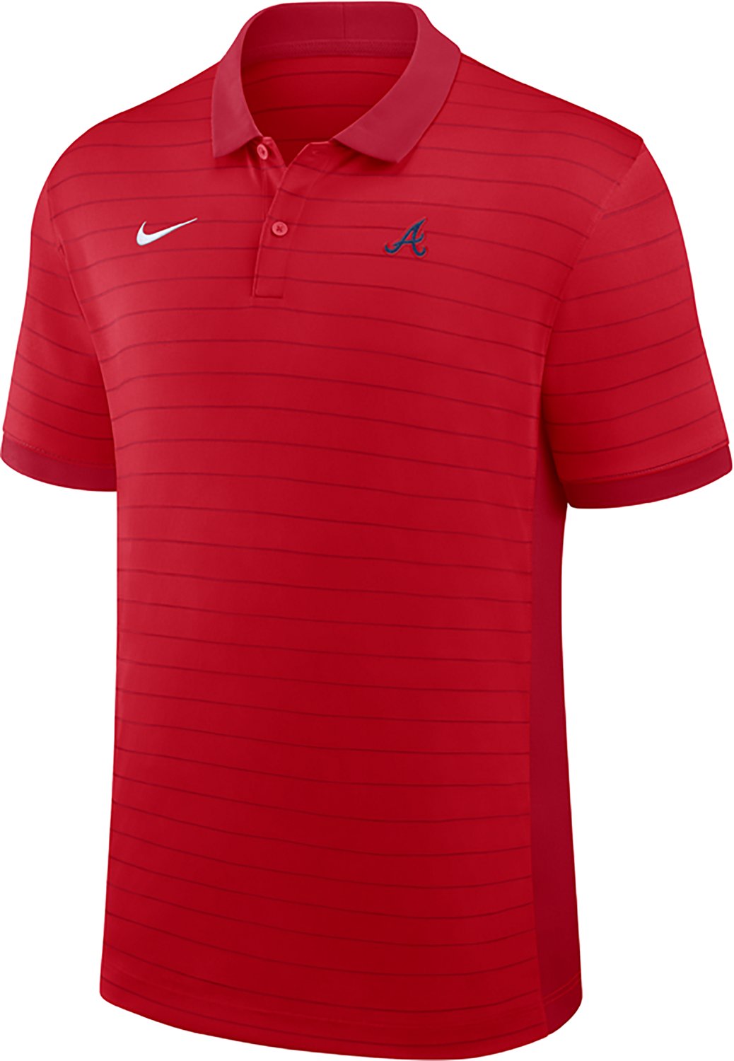 Nike Atlanta Braves Authentic Collection Striped Victory Dri-FIT Polo - view number 2