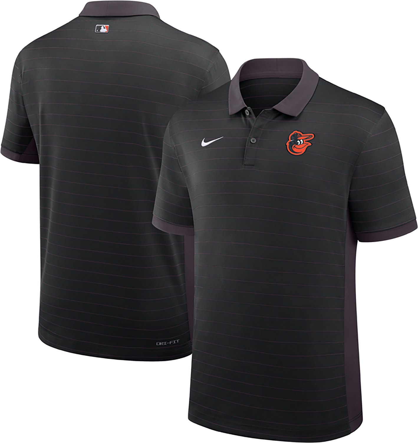 Nike Men's Baltimore Orioles AC Victory Striped Polo Shirt