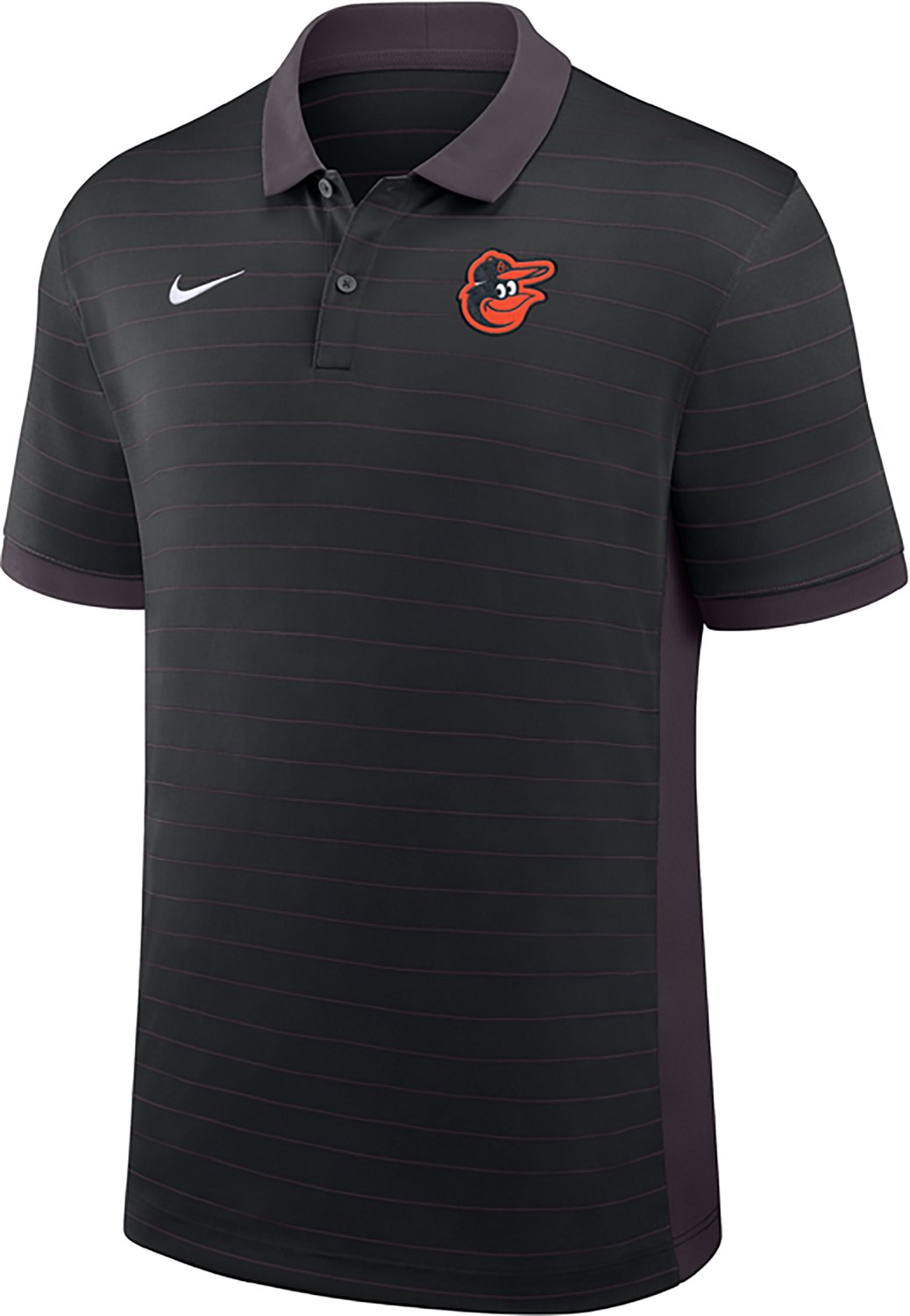 Nike Men's Baltimore Orioles AC Victory Striped Polo Shirt - view number 2