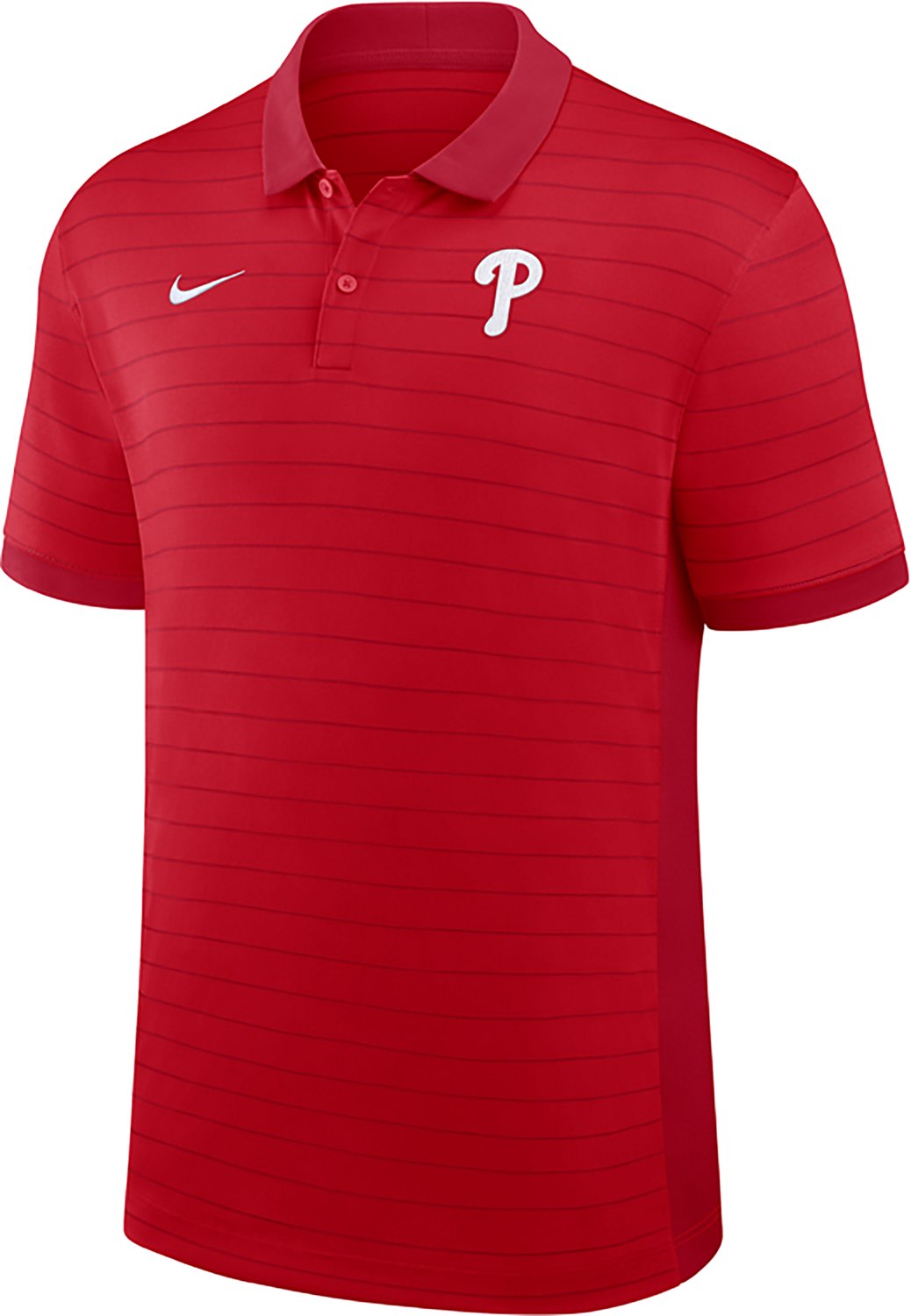 Nike Men's Philadelphia Phillies AC Victory Striped Polo Shirt - view number 2