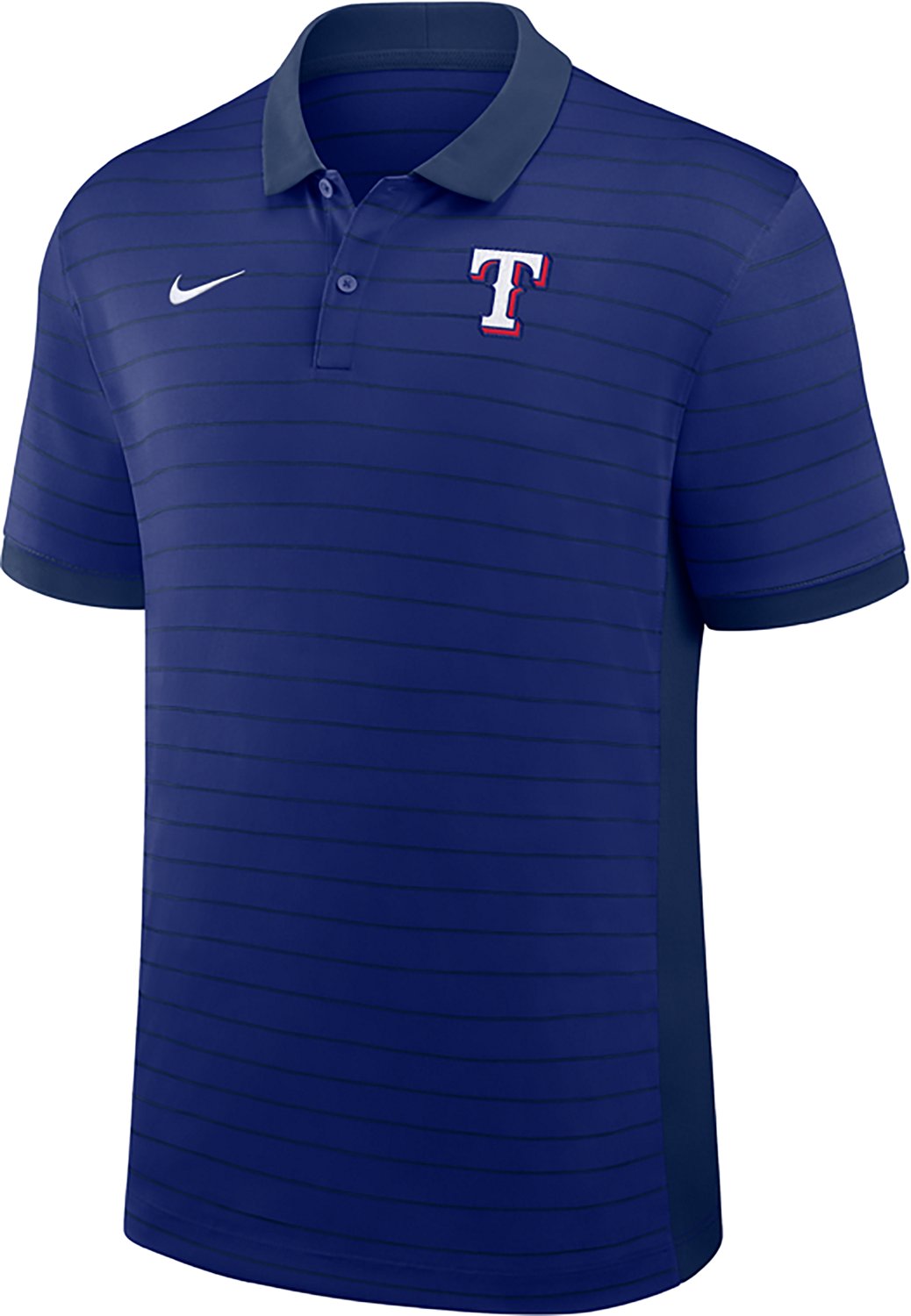 Nike Men's Texas Rangers AC Victory Striped Polo Shirt - view number 2