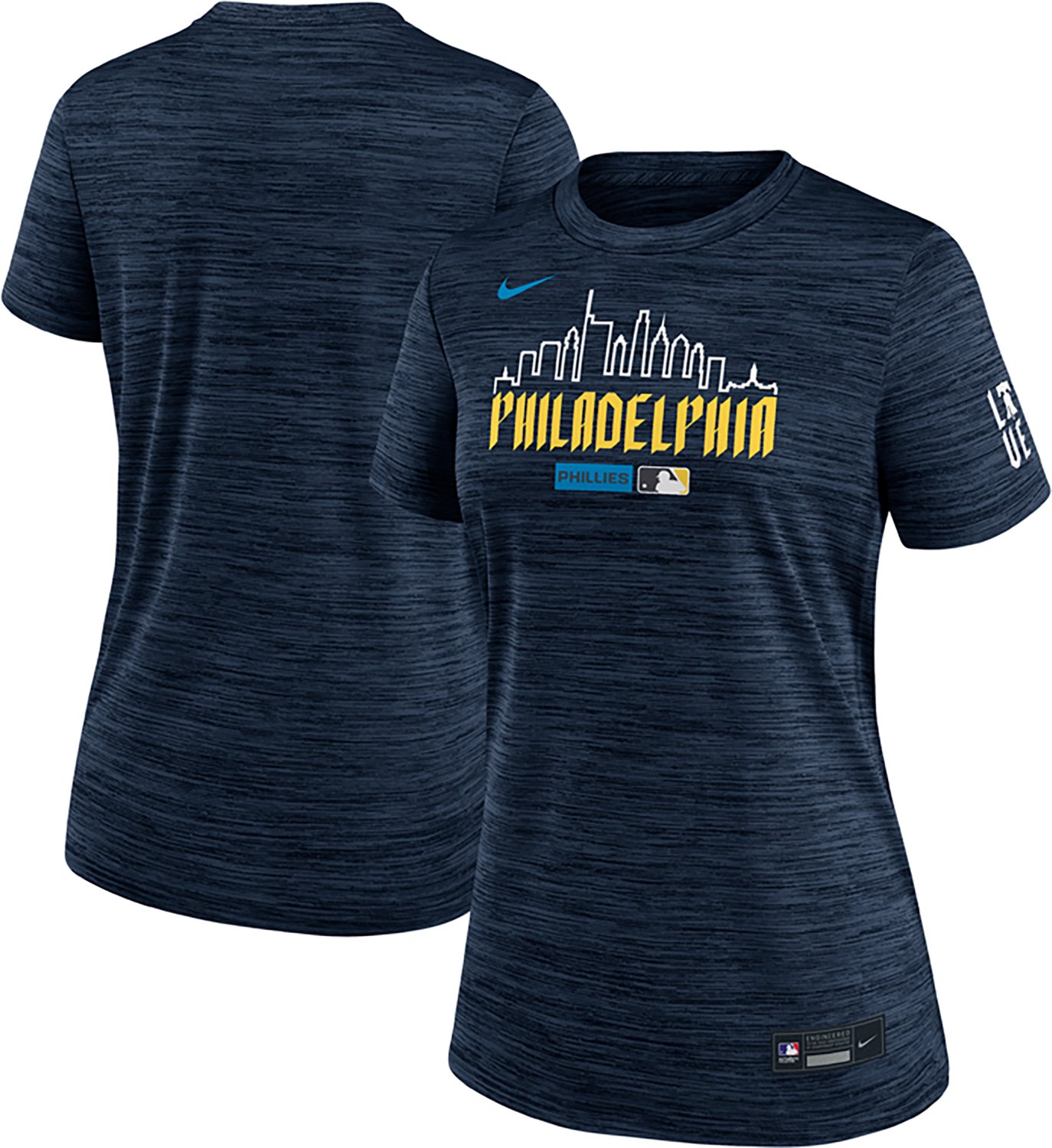 Nike Women's Philadelphia Phillies AC Velocity Short Sleeve T-shirt