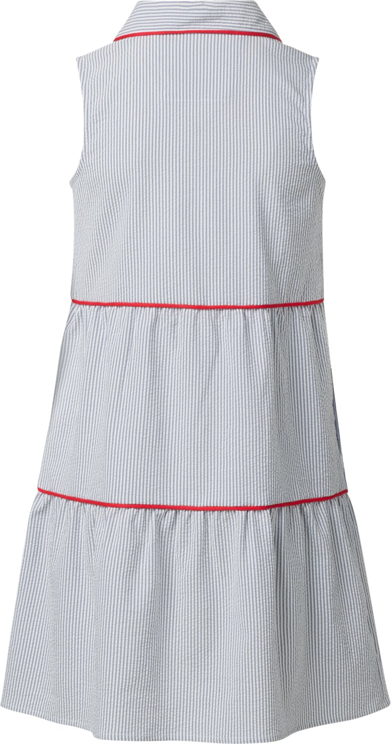 Magellan Outdoors Girls' Southern Summer Americana Seersucker Dress - view number 2