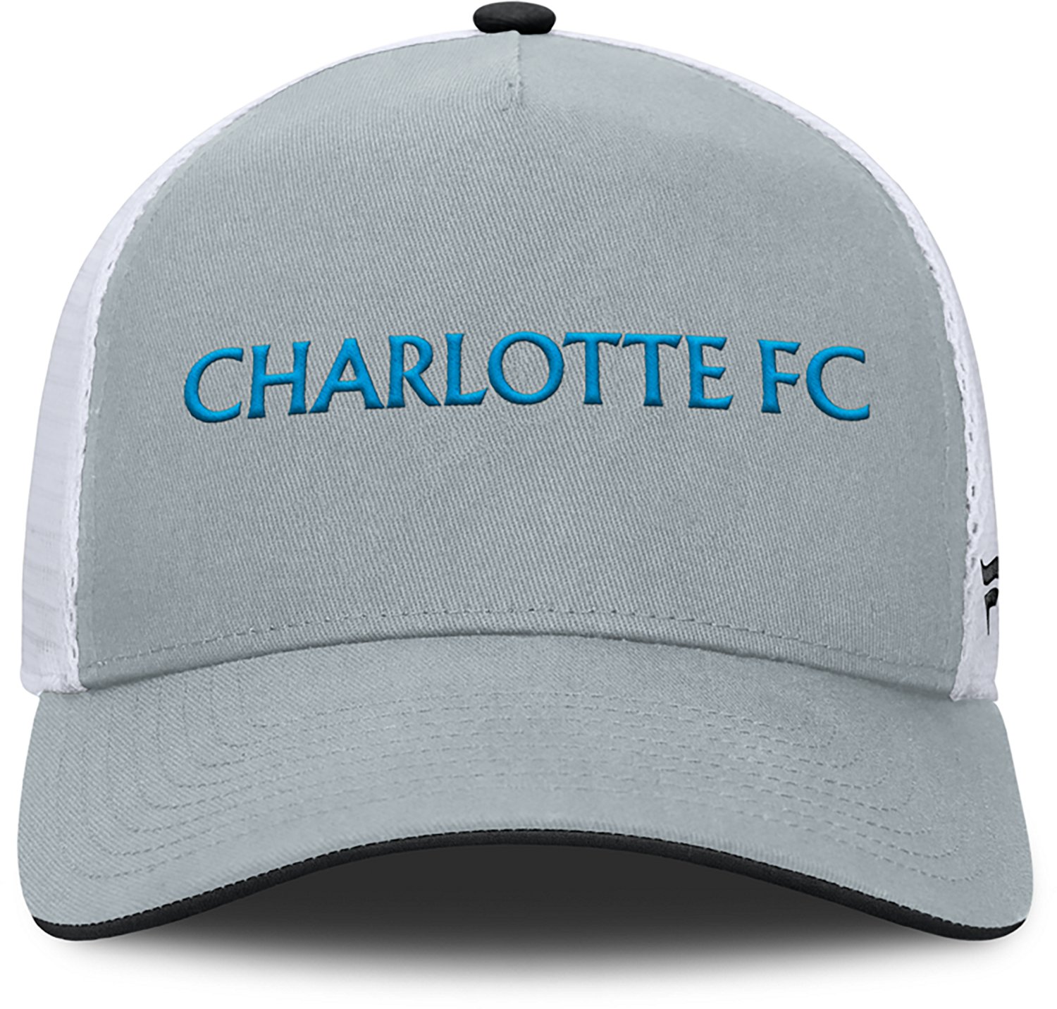 Fanatics Charlotte FC Knuckle Structured 5-Panel Meshback Hat - view number 2