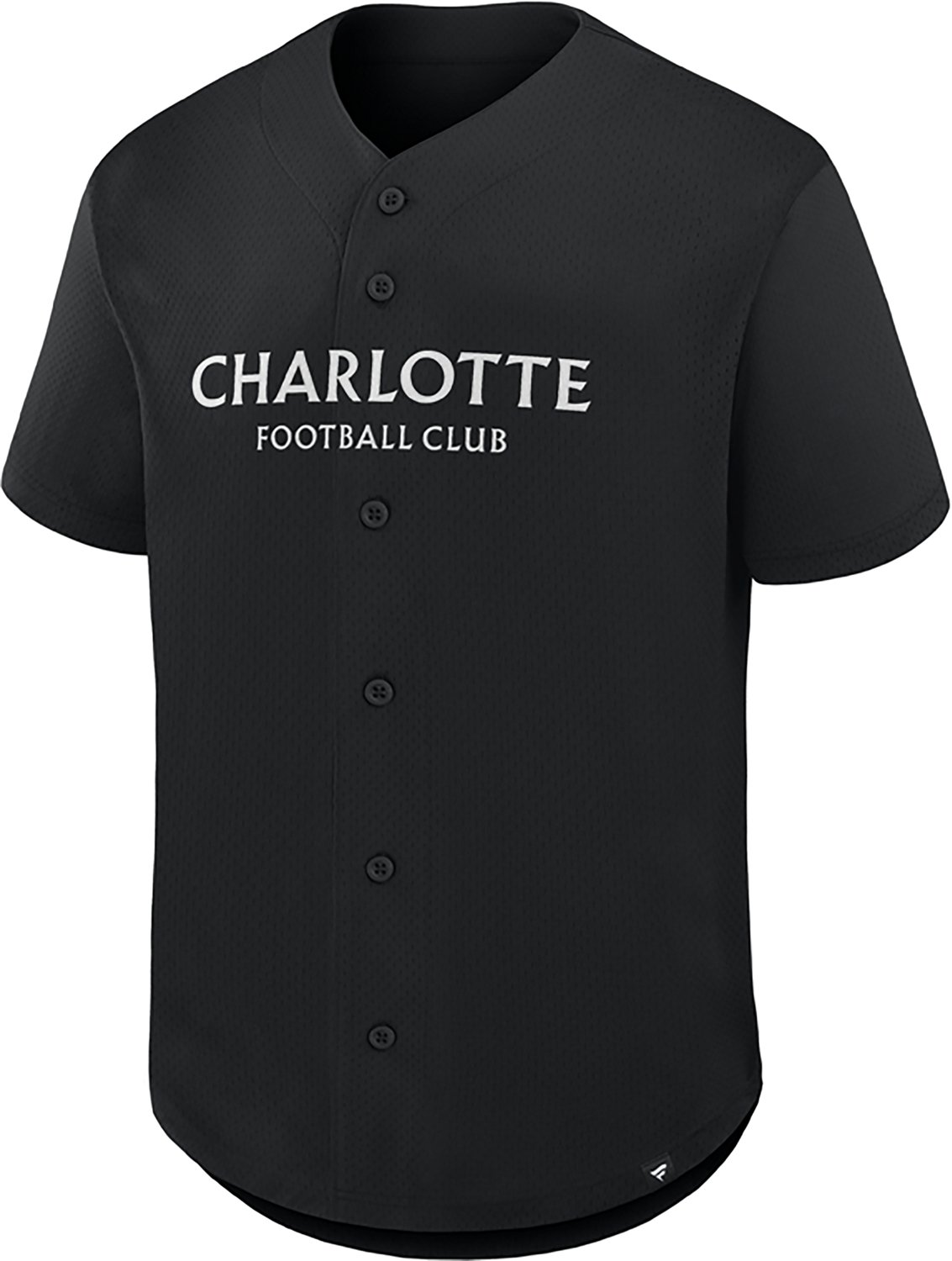 Fanatics Men’s Charlotte FC Button Down Fashion Jersey - view number 2