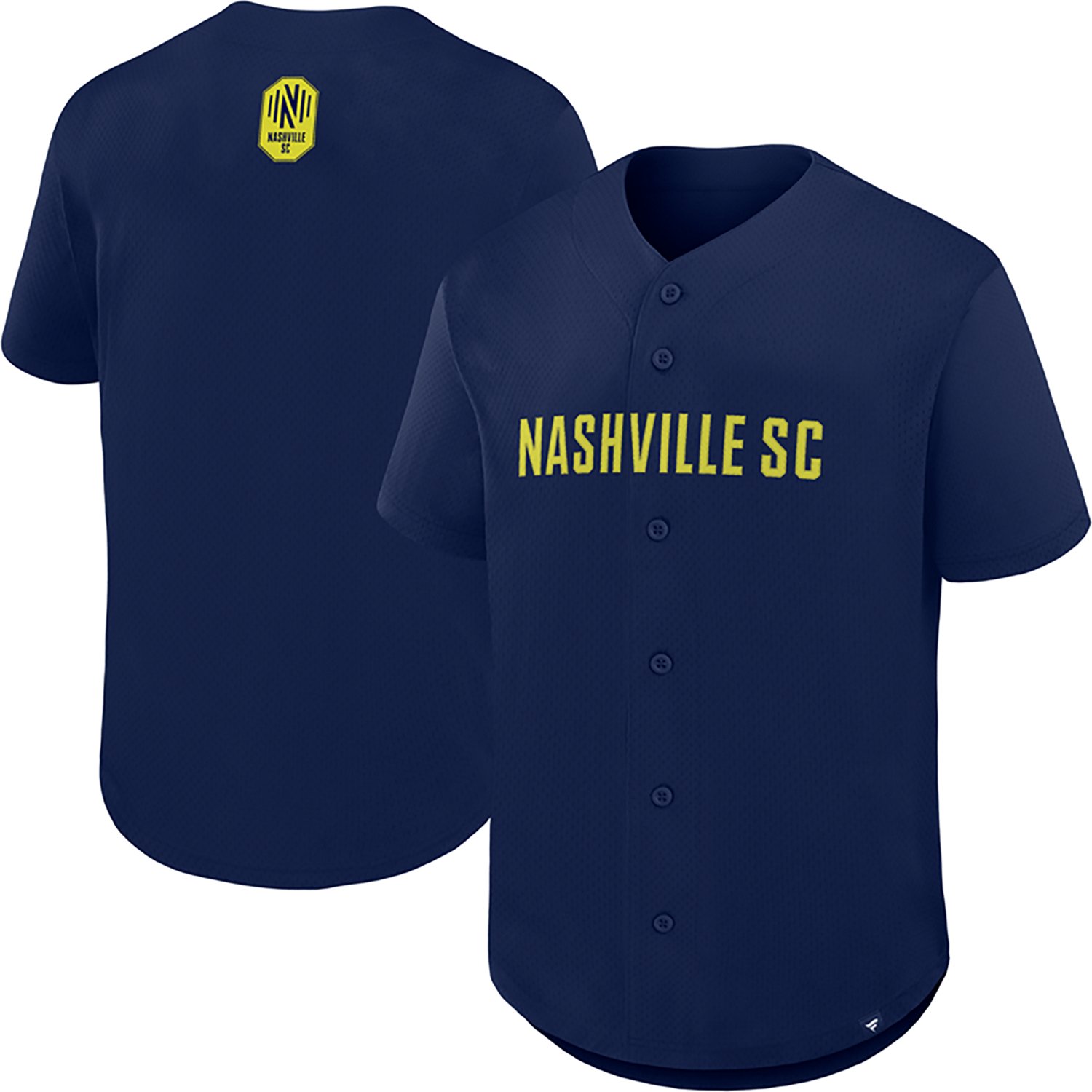 Fanatics Men’s Nashville SC Button Down Fashion Jersey