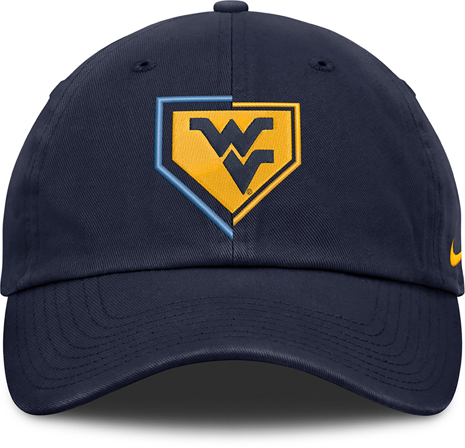 Nike West Virginia University Home Plate Primetime Unstructured Cap