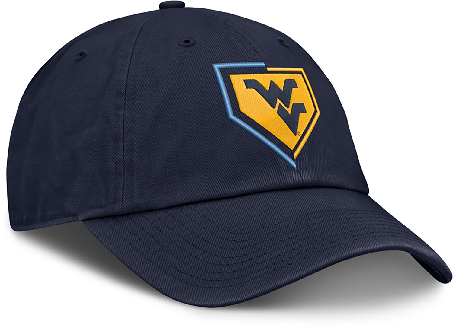 Nike West Virginia University Home Plate Primetime Unstructured Cap - view number 3