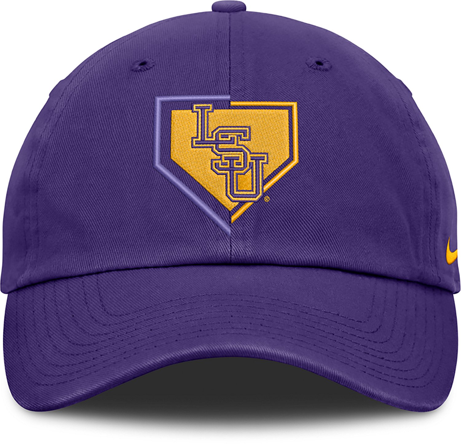 Nike Louisiana State University Home Plate Primetime Unstructured Cap - view number 2