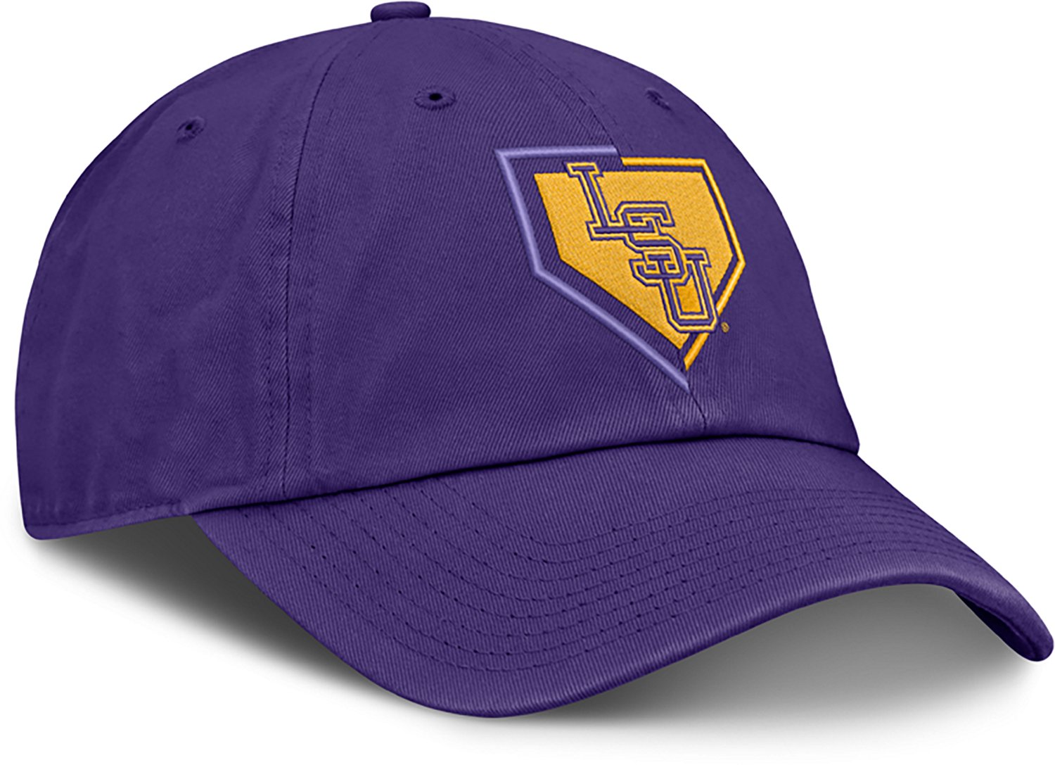 Nike Louisiana State University Home Plate Primetime Unstructured Cap - view number 3