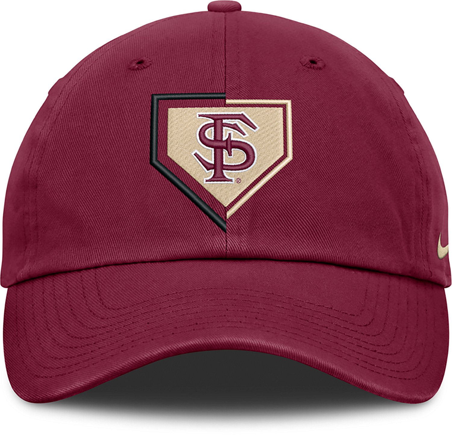 Nike Florida State University Home Plate Primetime Unstructured Cap - view number 2