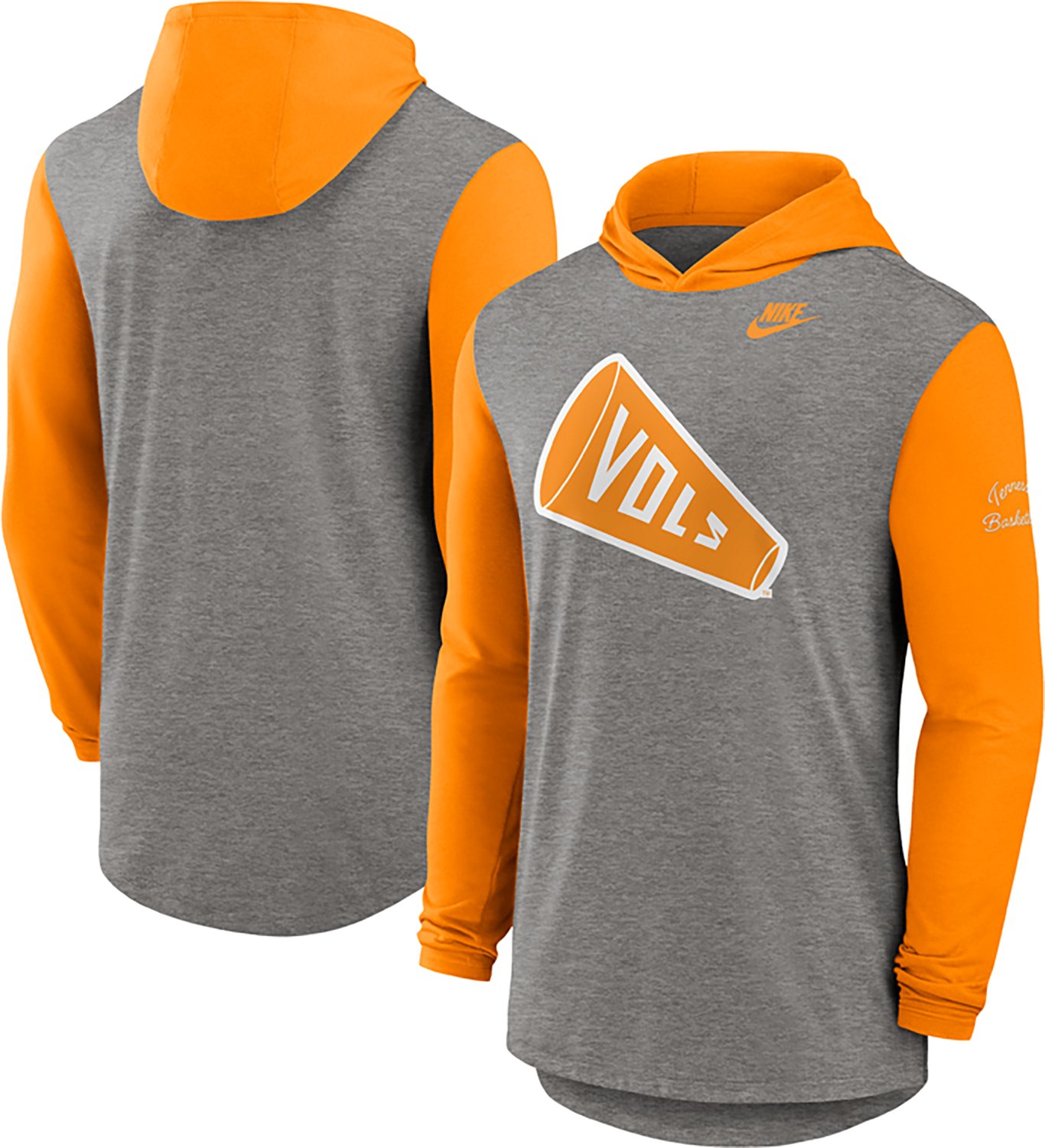 Nike Men's Tennessee Volunteers Legacy Hooded Long Sleeve T-shirt