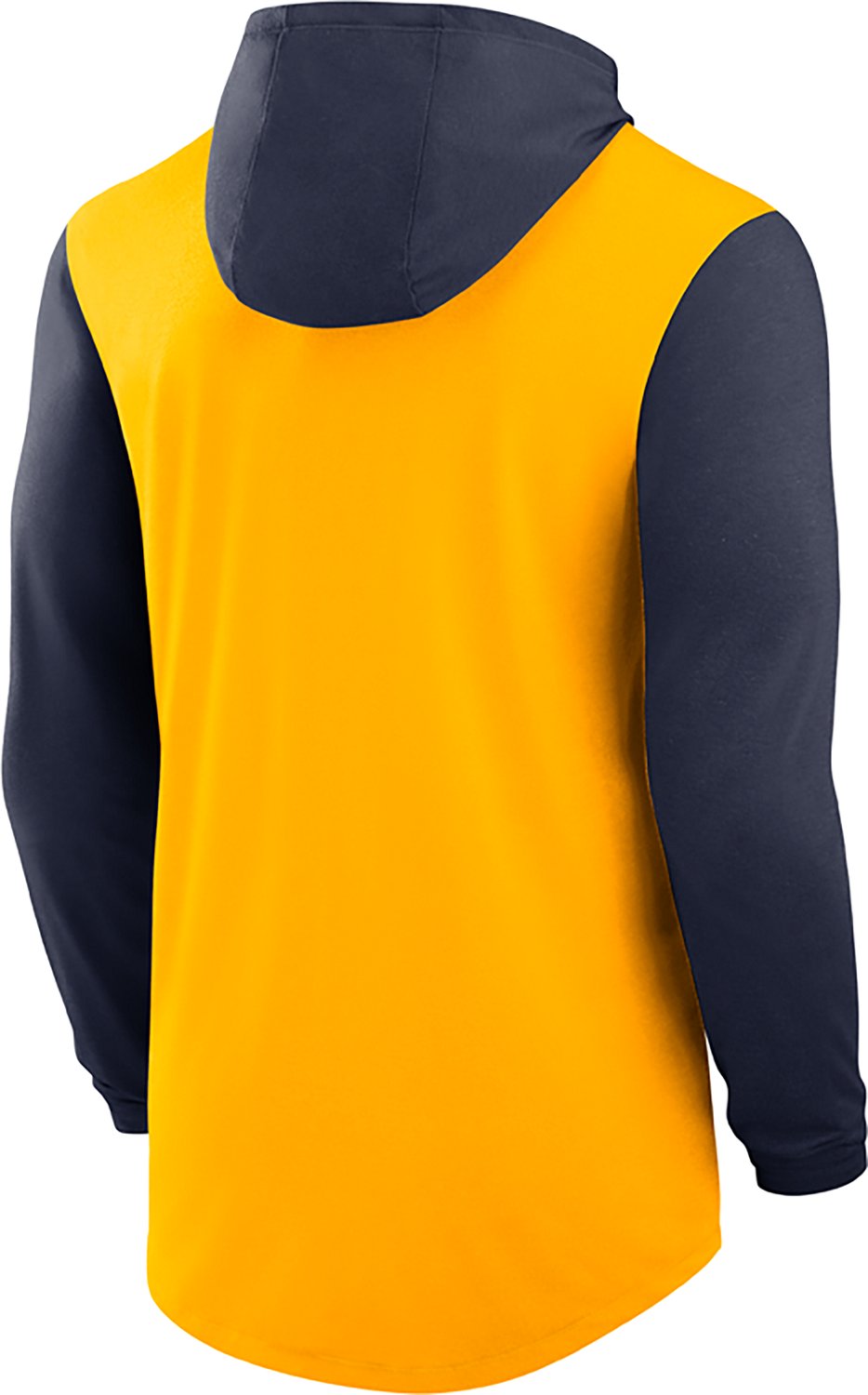 Nike Men's West Virginia Mountaineers Legacy Hooded Long Sleeve T-shirt - view number 3